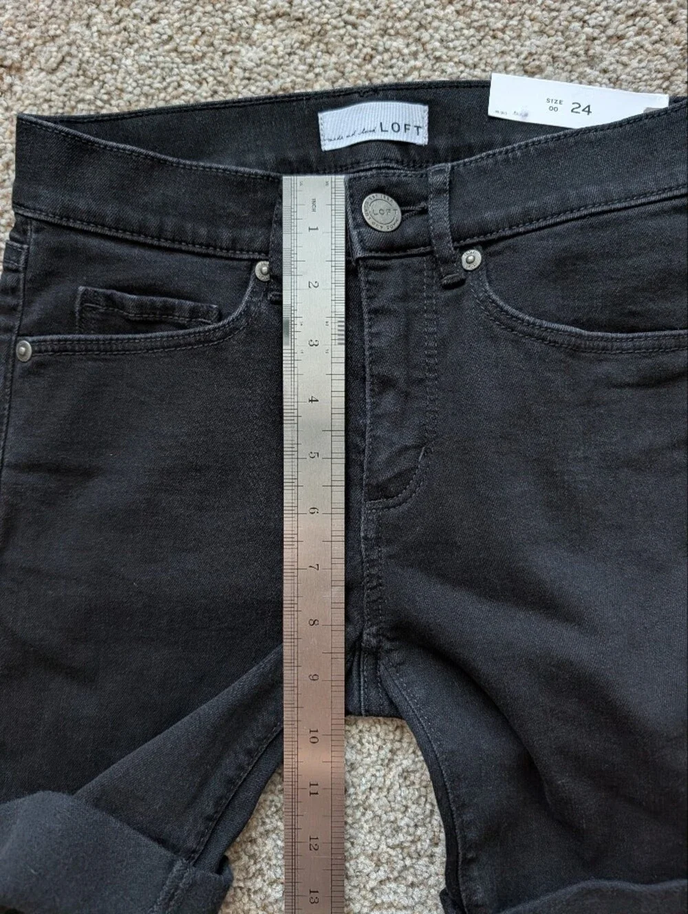 LOFT womens black